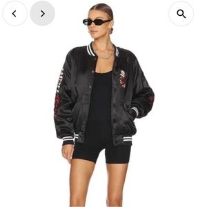 The Laundry Room Coors Light Beer Wolf Varsity Jacket Size Small